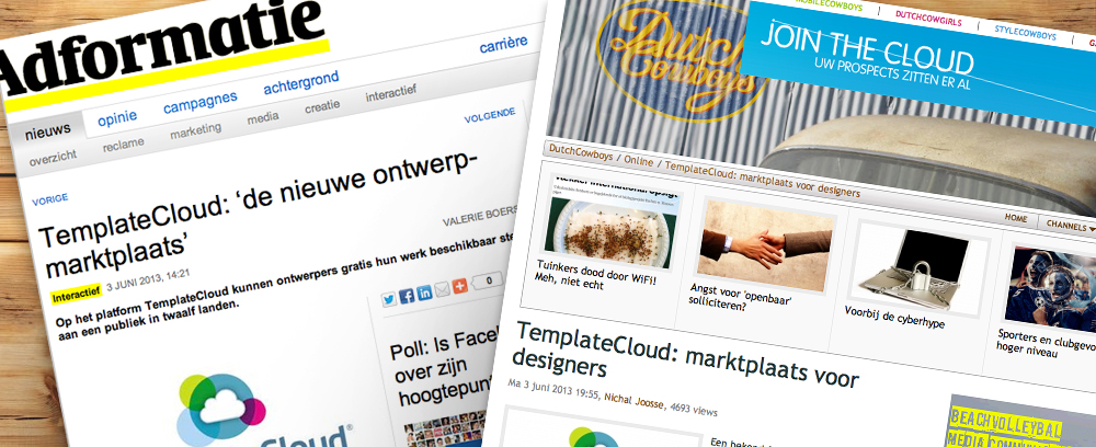 TemplateCloud in het nieuws